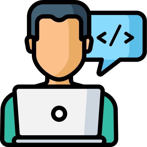 development icon in visible one