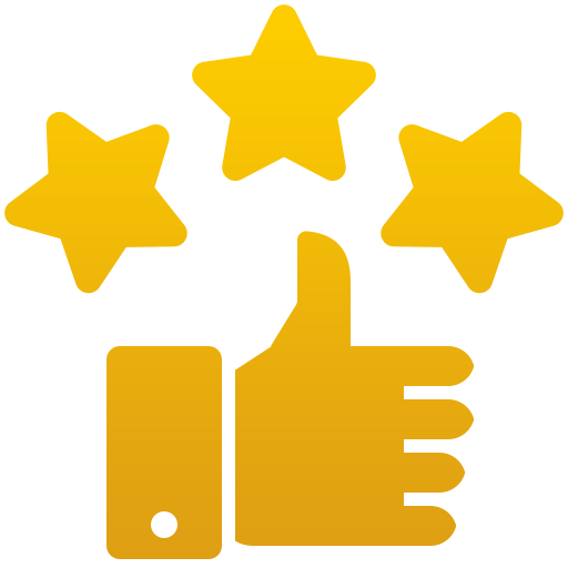 thumb up icon in visible one
