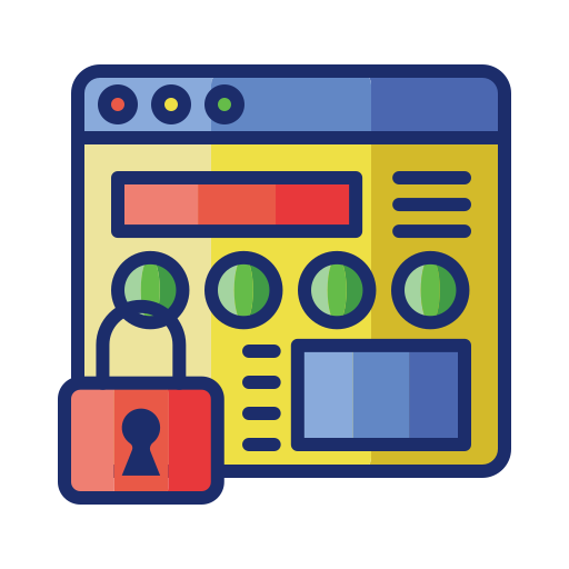 perefect design icon in visible one