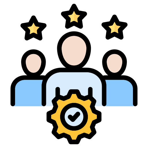 24-hour responsive service icon in visible one