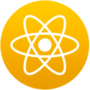 reactjs green icon in visible one